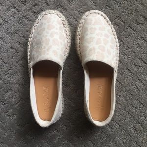 Splendid Cheetah Print Flatform Espadrilles